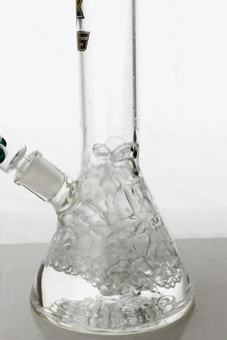 9 Inch Teal Shower Head Diffuser Water Bongs
