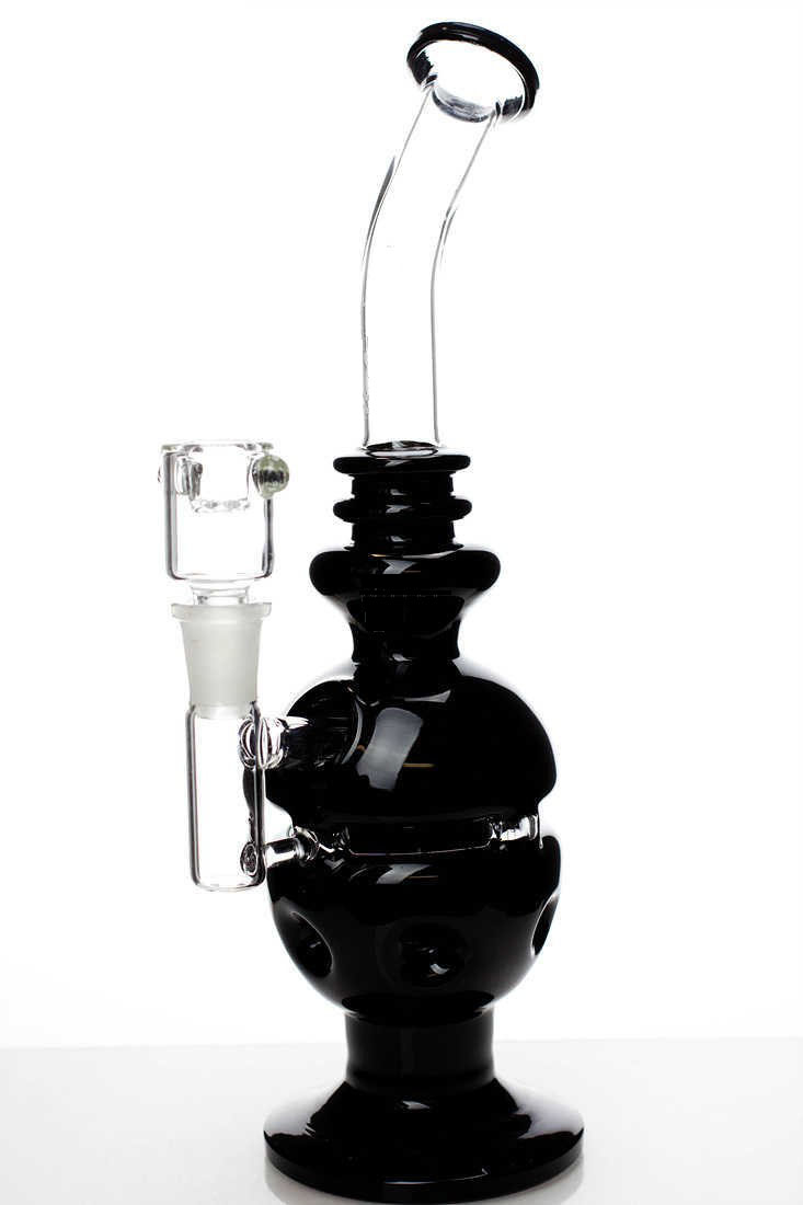 10 Inch Shower Head Diffuser Bubbler Black
