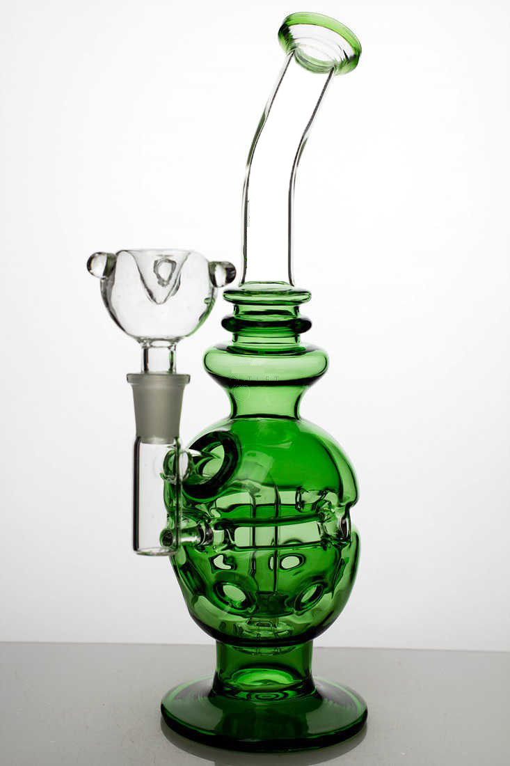 10 Inch Shower Head Diffuser Bubbler Green