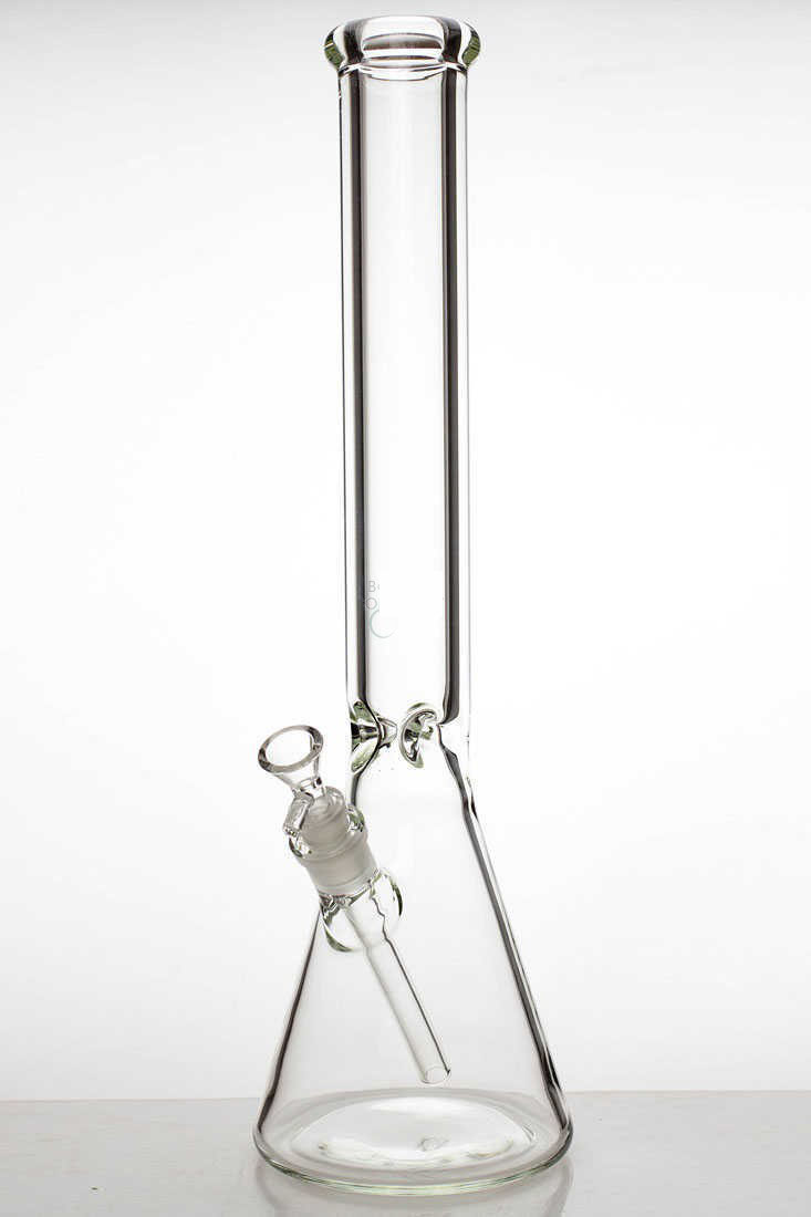 18 Inch 7mm Beaker Glass Water Bong
