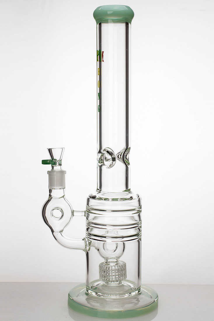 17 Inch Barrel Diffuser Jade Water Bong