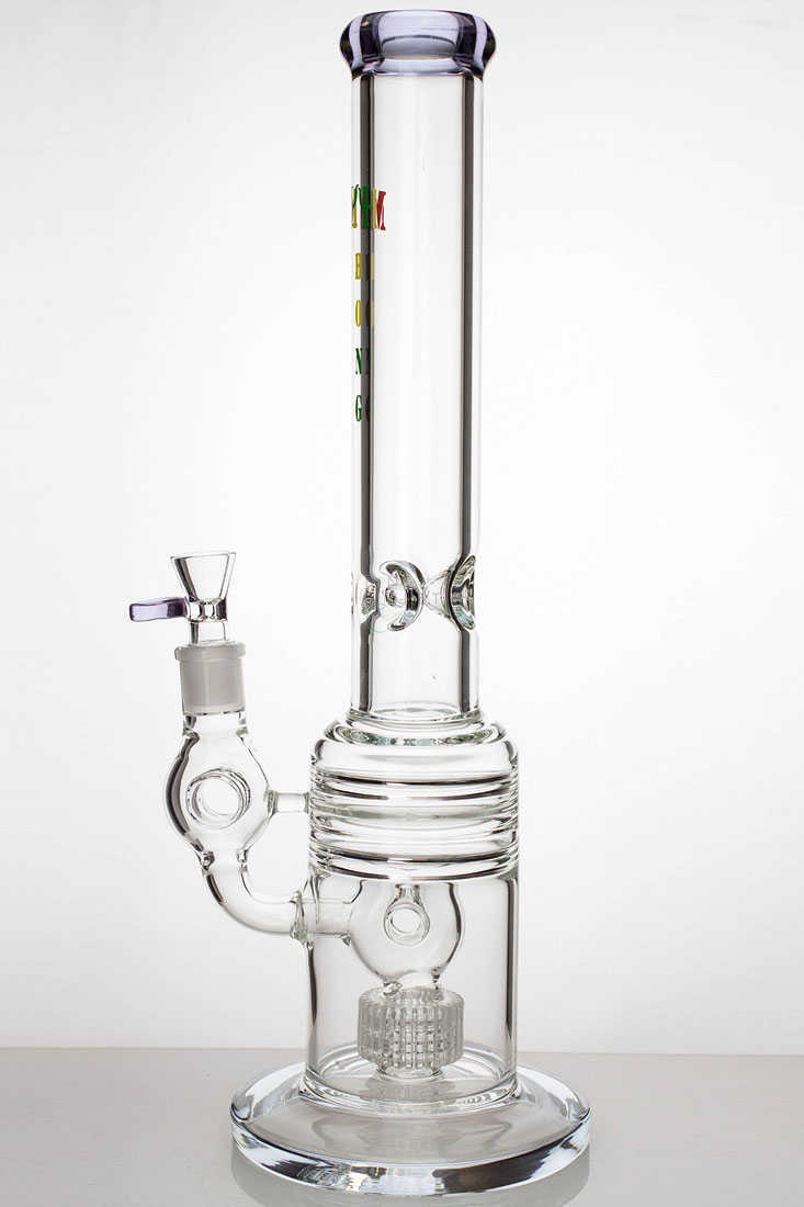 17 Inch Barrel Diffuser Purple Water Bong