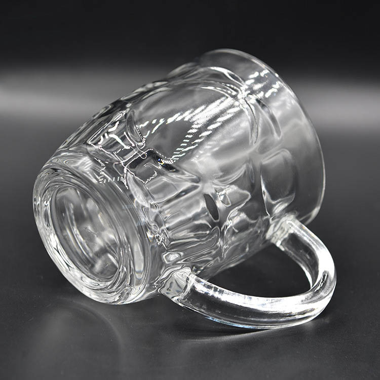 Special shaped crystal transparent exquisite drinking glass cup