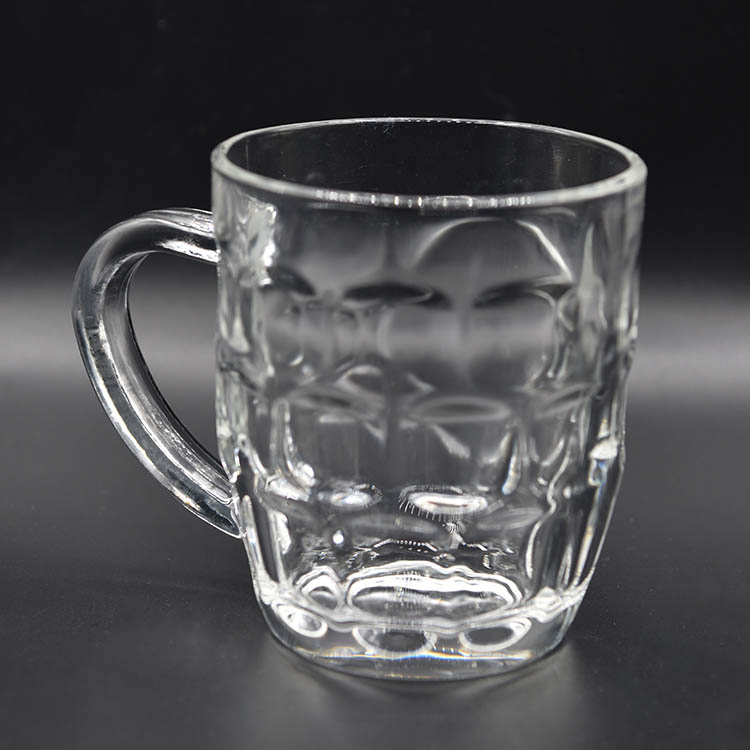 Special shaped crystal transparent exquisite drinking glass cup