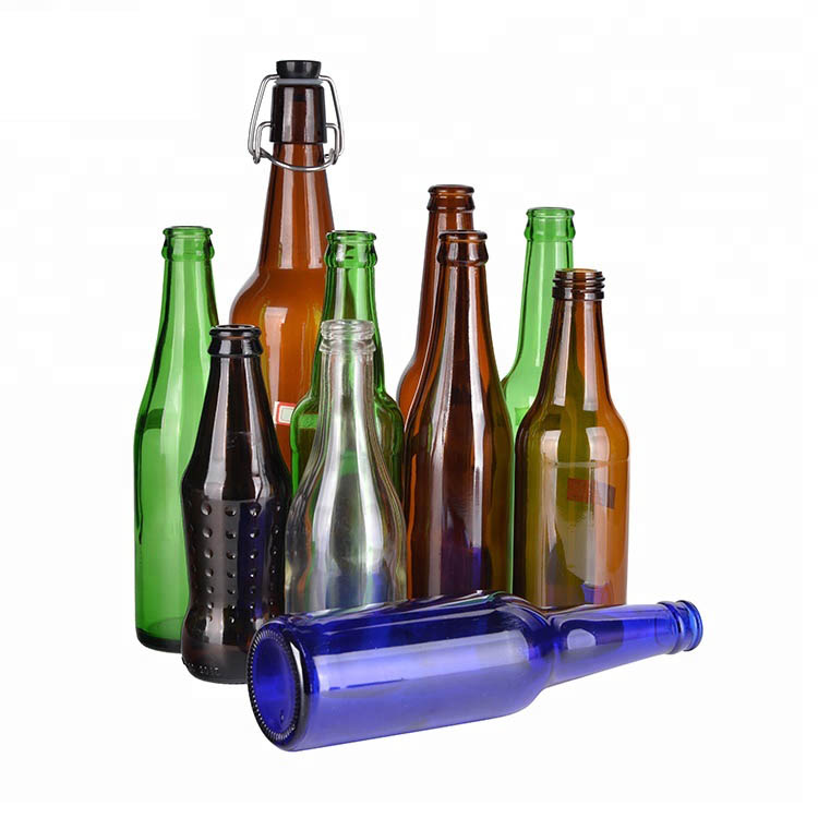 330ml amber glass beer bottle