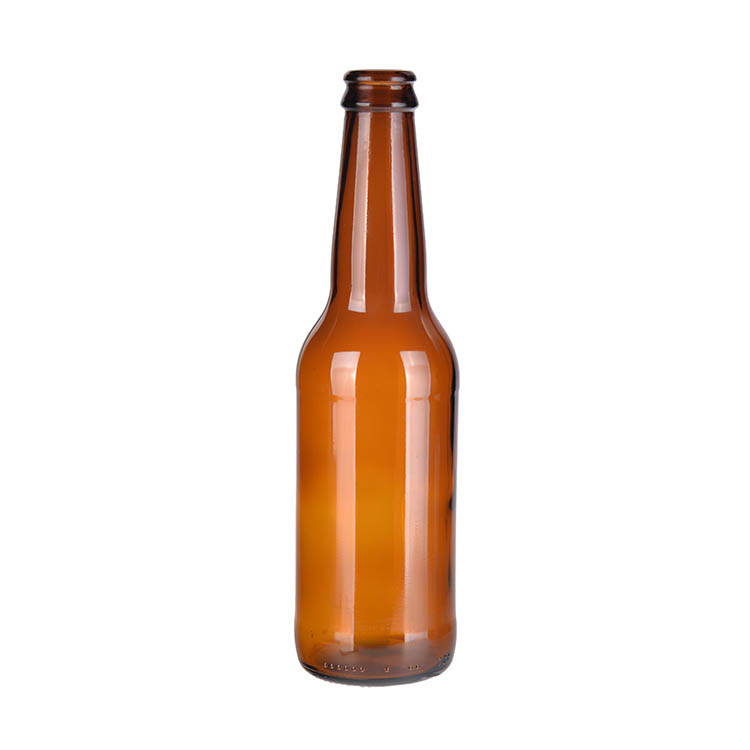 330ml amber glass beer bottle