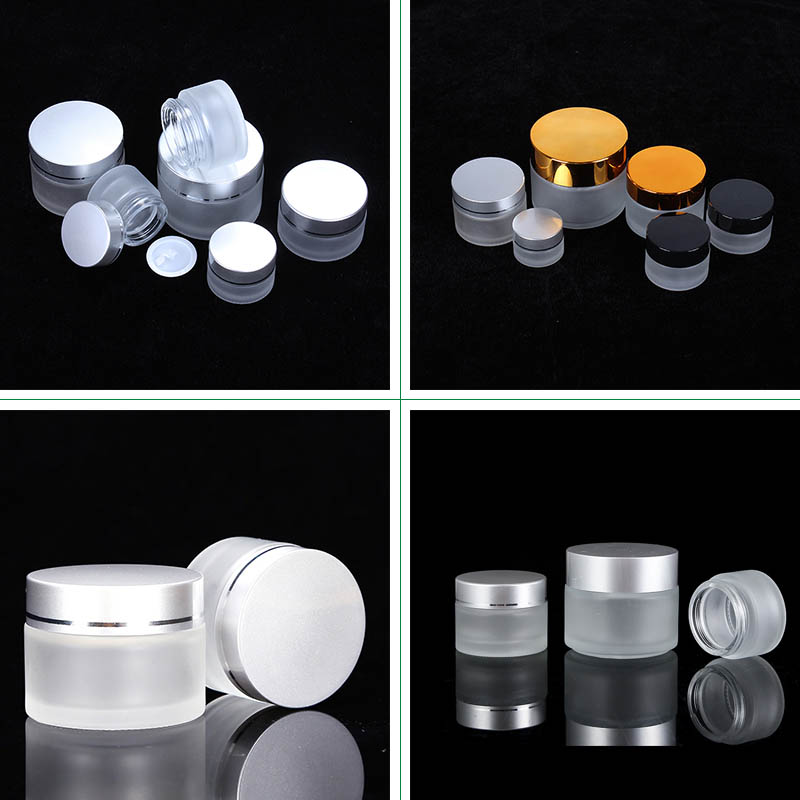 Cosmetics packaging empty packaging serum glass 4oz cosmetic jar