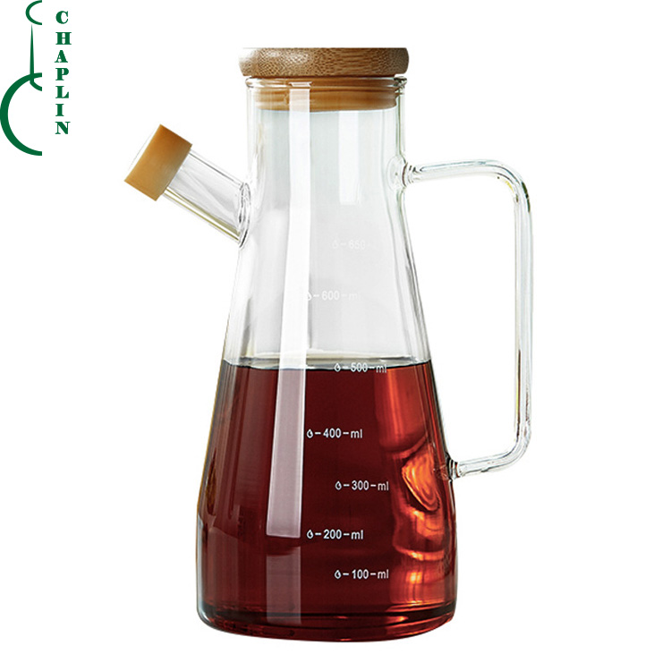 Glass Oil Pots Kitchen Supplies Seasoning Bottles Soy Sauce Vinegar Bottles