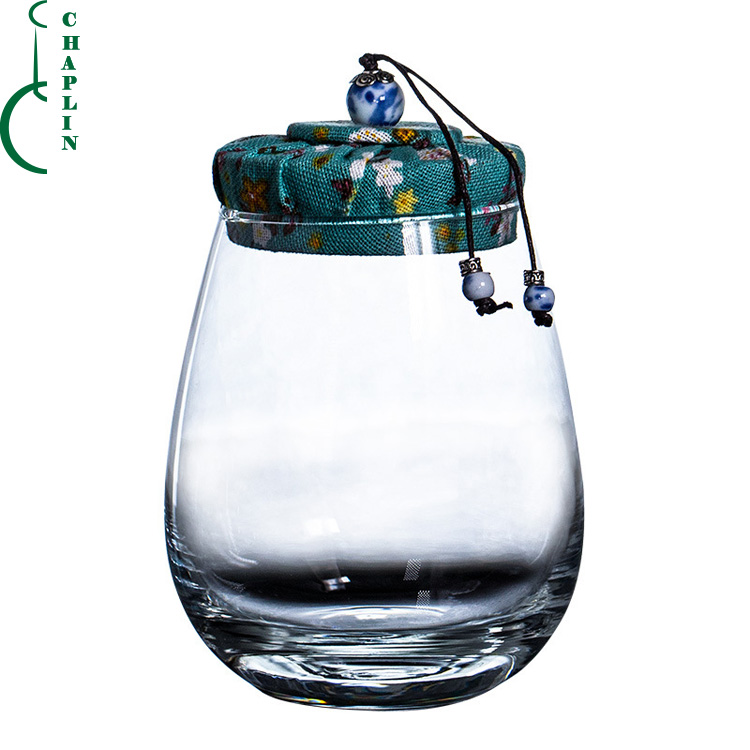 tea coffee Home Use Glass Bottles with Lid Thickened High-Boron Silicate