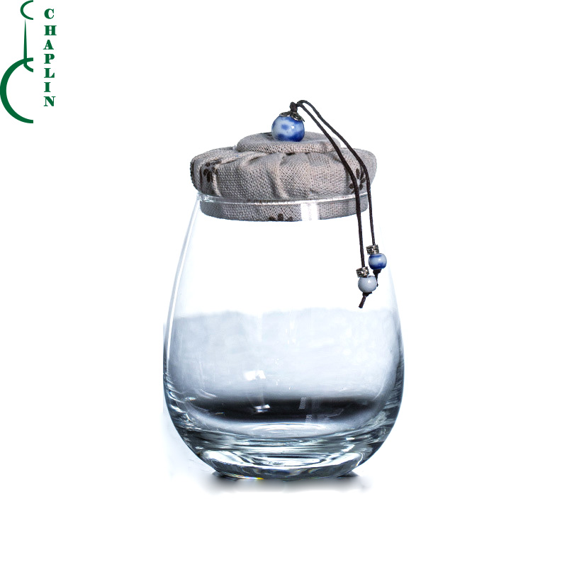 tea coffee Home Use Glass Bottles with Lid Thickened High-Boron Silicate