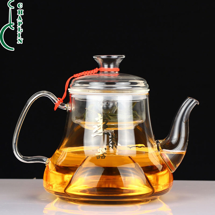 Pot Teapot Crystal Custom Printed Chinese Teapot Set with infuser