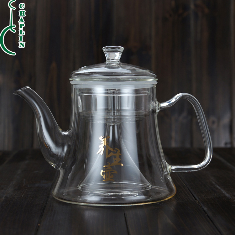 Pot Teapot Crystal Custom Printed Chinese Teapot Set with infuser