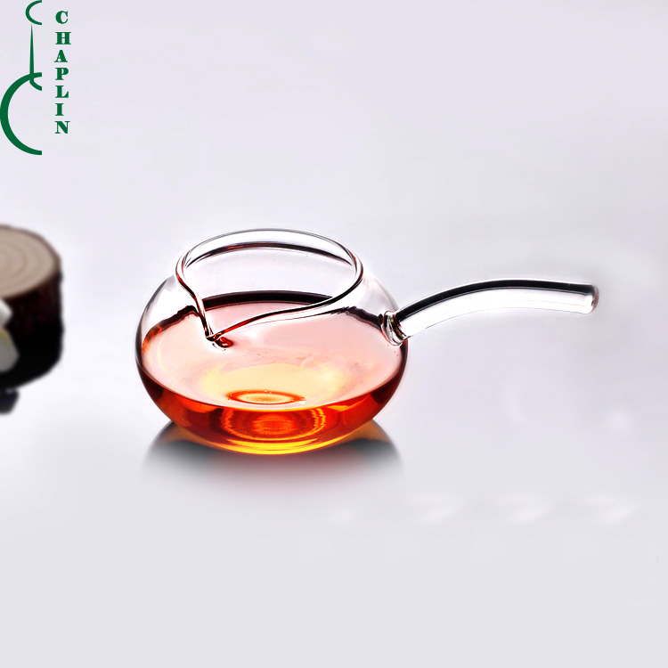 200ml Crystal Teapot Serving with Handle decor Glass Tea Pot Set Tea Ware