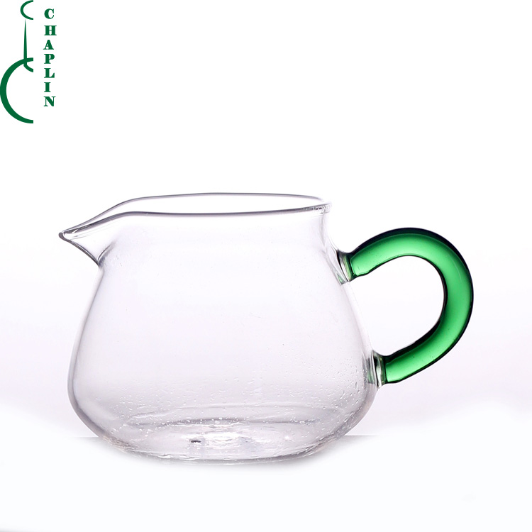 Kongfu Glass Tea Cup Glass Teacup With Handle High Borosilicate Glass Cup
