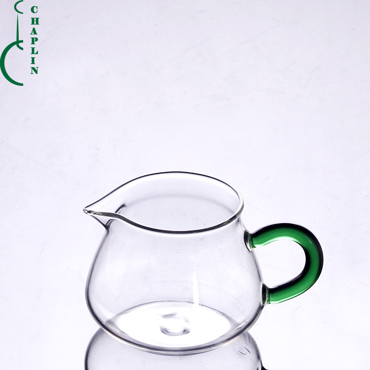 Kongfu Glass Tea Cup Glass Teacup With Handle High Borosilicate Glass Cup
